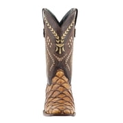 FERRINI Men's Bronco Square Toe Boots, Color: Cigar, Size: 9-EE
