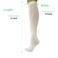 thumbnail image 4 of 3 Pairs Lightweight Slouch Socks for Women with Thin Sole Shoe Size 5-10 (Ecru), 4 of 13