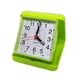 thumbnail image 5 of Reloj despertador analógico de 4 "que no hace tictac, despertador suave, pitidos, con pilas Verde Soledad Mini reloj de viaje, 5 of 6