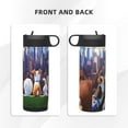 thumbnail image 4 of Secret Life of Pets Kids Insulated Water Bottle With Straw - 18 Oz Stainless Steel Double Wall Vacuum Cup, Leakproof, Bpa Free, Suitable For Boys And Girls, 4 of 5
