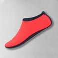 thumbnail image 2 of Red Childrens Summer Swim Socks For Snorkeling And Swimming With Rubber Bottom And Quick Dry Material, Suitable For Ages 3-11 Years In Size M, 2 of 3