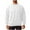 #White, variant on DPTALR George Men's Sports Round Collar Pullover Sweatshirt Long Sleeve Solid Hoodie,Purple,Big and Tall Men XXXXL