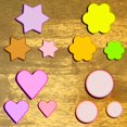 thumbnail image 5 of Juego de cortadores de galletas YXCLIFE de metal, 12 piezas: estrella, redondo, corazón, 5 of 5