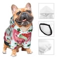 thumbnail image 3 of Salouo Christmas Cute Pigs Pattern Small Dog Hoodie Sweatshirts Dog Clothes Coat Clothing Puppy Sweater Outfit Pullover Pet Winter Coat Sweater Outfit-Small, 3 of 7