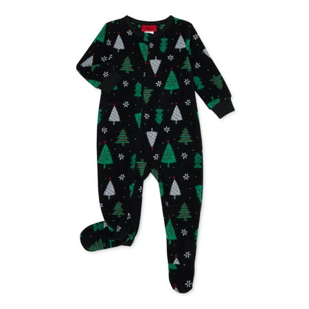 Matching Family Christmas Baby Boy and Girl Unisex Jolly Jammies Oh Christmas Tree Sleeper Pajamas