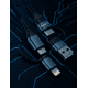 thumbnail image 3 of Cable de carga 4 en 1 Havit USB-A/C a USB-C/Lightning 1m Negro, 3 of 4
