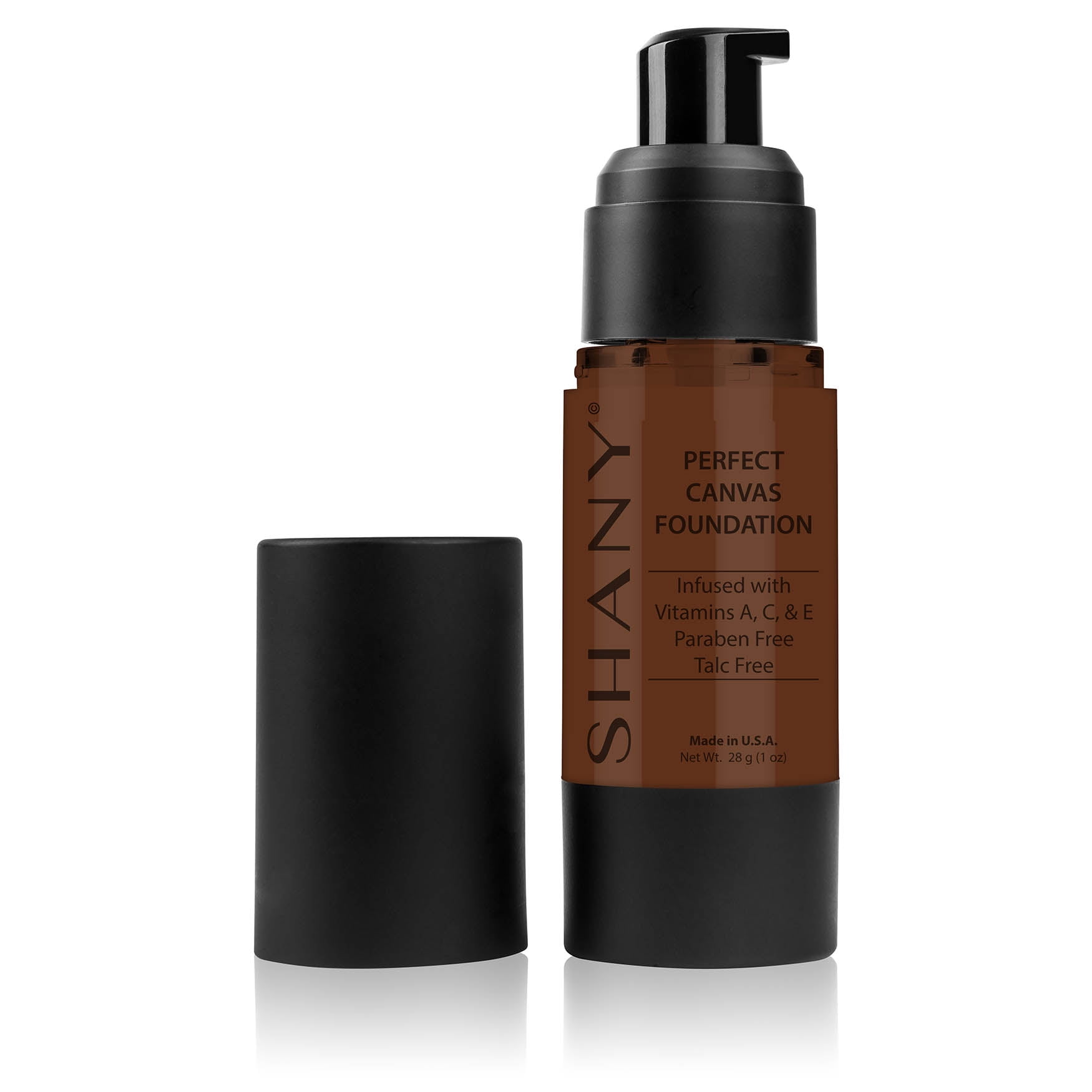 SHANY Perfect Canvas Liquid Foundation - Paraben Free/Talc Free/Oil Free - 30ml - DC3
