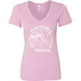 thumbnail image 3 of Inktastic Summer Vacation Mode Fort Walton Beach Florida Women's V-Neck T-Shirt, 3 of 5