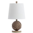 thumbnail image 3 of JONATHAN Y Monkey Fist 18" Rope Ball LED Table Lamp, Natural, JYL6500A, 3 of 8