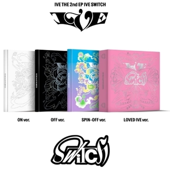 Ive - Ive Switch - Random Cover - incl. 72pg Photobook, Photocard   Folded Heart Card - Music & Performance - CD