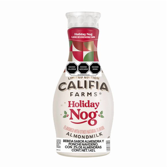 Bebida de almendra Califia Holiday Nog 1.42 l