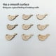 thumbnail image 3 of Advancent 100 piezas de manualidades DIY suministros de adorno color madera, 3 of 6