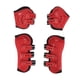 thumbnail image 1 of Botas delanteras de caballo para patas traseras, transpirables, resistentes a impactos, frente abierto, tendón de salto, botas para caballos, Protector de pata de caballo, rojo, L, 1 of 13