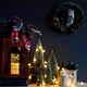 thumbnail image 4 of Set navideño de pinos en miniatura con base de nieve y madera (5 unidades), 4 of 6