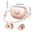 thumbnail image 3 of Pisexur Electrónica para Hombres Auriculares Bluetooth Cuidadosos con Batería de Larga Duración Mini Estilo Bolso Auriculares Inalámbricos Bluetooth Electrónica para Niños, Organizador de Electrónica, 3 of 7