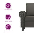 thumbnail image 3 of vidaXL Sofa Chair Living Room Accent Upholstered Chair with Armrest Velvet, 3 of 9