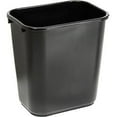 thumbnail image 3 of Global Industrial 28-1/8 Qt. Plastic Wastebasket - Black, 3 of 3