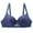 Blue, variant on 2025 Clearance Items under $5 asdoklhq Sports Bras for Women,Plus Size Push Up Lace Sports Bra Base Tops Underwear