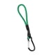 thumbnail image 2 of Cuerda elástica con mosquetón, ataduras elásticas para toldos, para exteriores, resistente Verde brillante, 2 of 9