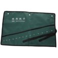 thumbnail image 5 of SHOWERORO Pliers Tool Bag 1Set Green Canvas Rectangular Pouch with Roll Up Feature for Hand Tools, 5 of 8