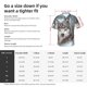 thumbnail image 5 of Balery Majestic Snowy Wolf Camisas hawaianas de manga corta para hombre, camisas playeras de corte holgado, camisas de vacaciones con botones,Medium, 5 of 7
