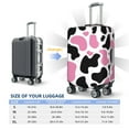 thumbnail image 4 of Susaid Cow Spots Print Elastic Washable Suitcase Cover with Hidden Zipper, Fits 18-32 Inch Luggage for Protection During Travel-X-Large, 4 of 7