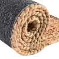 Unique Loom Braided Jute Luxe Collection Area Rug (7' 10" x 10' Rectangle Natural)
