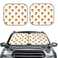 thumbnail image 2 of Haiem Funny Corgi Car Windshield Sun Shade (2 Pieces) Foldable Windshield Sun Shade Car Accessories for Truck SUV Pickup-Medium, 2 of 7