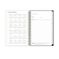 2025 Blue Sky Weekly/Monthly Planning Calendar, 5" x 8", Clear/Baccara Dark, January To December