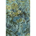 thumbnail image 1 of Floraison Sauvage Aqua / Vert - 7'-10" x 7'-10" Ronde, 1 of 1