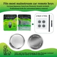 thumbnail image 4 of Designed for Jaguar Vehicles Graphene Cold-resistant CR2032 3V Button Battery (4 Pack) with 2 Free Disassembly Tools, 4 of 6