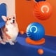 thumbnail image 3 of Juguete interactivo inteligente para saltar con pelota para mascotas Warkul, juguete para perros resistente a las mordeduras, pelota rodante activa, suministros para mascotas, 3 of 8