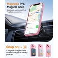 thumbnail image 5 of Magnetic Case for iPhone 16 Pro Max with Full Camera Protection [Compatible with Magsafe] [Translucent Matte] Protective Phone Case, Hot Pink,Pink, 5 of 5