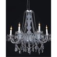 thumbnail image 1 of CWI Lighting Lustre Princeton 6 Lumières avec Finition Chromée, 1 of 4