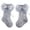 czb# Grey439, variant on CUZIBR Toddler Kids Baby Girls Dress Socks Solid Color Elegant Cute Bow Ruffles Patchwork Frilly Cotton Ankle Socks Summer Lightweight Classic Uniform Footwear,Pink,0-12 Months