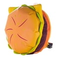 thumbnail image 4 of Mochila con hamburguesa con queso, bolsa de mano informal con cremallera, mochila de hamburguesa para exteriores, unisex Yinane Bolsa de hamburguesa con queso, 4 of 8