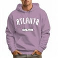 thumbnail image 6 of Men's 100% Cotton Flourish ATLANTA Hoodie 330g Thick Pocket Hood, 6 of 16