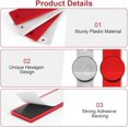 thumbnail image 3 of AYBUY 24 Pcs Reflectors Trailer Self Adhesive Trailer Rectangular Reflectors Car Rear Reflector Truck Reflector for Gate Posts Motorcycle Caravan Truck, 3 of 5