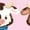 AD-Pink, variant on Moo Moo I'm 2 with Cute Holstein Cows Toddler Hoodie