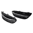 thumbnail image 7 of For Mercedes W205 2015-2018 Black and Chrome Grille Cover for Enhanced Style, 7 of 7