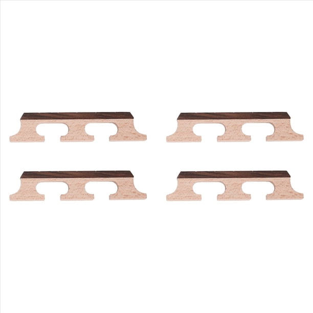 4 Piezas Puente Banjo 5 Cuerdas Arce Puente Banjo Accesorios de Madera