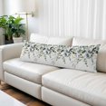 thumbnail image 2 of Green Eucalyptus Body Pillow Covers 20"x54", Watercolor Spring Weeping Botanical Soft Brushed Microfiber Breathable Throw Pillow Covers, Decorative Pillowcase with Zipper for Couch Sofa Bedroom, 2 of 9