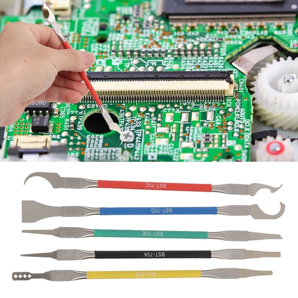 Herramienta De Reparación De Apertura, Kit De Herramientas De Computadora Flexible Elástico De Doble Extremo D Para Mantenimiento De Placas De Circuito