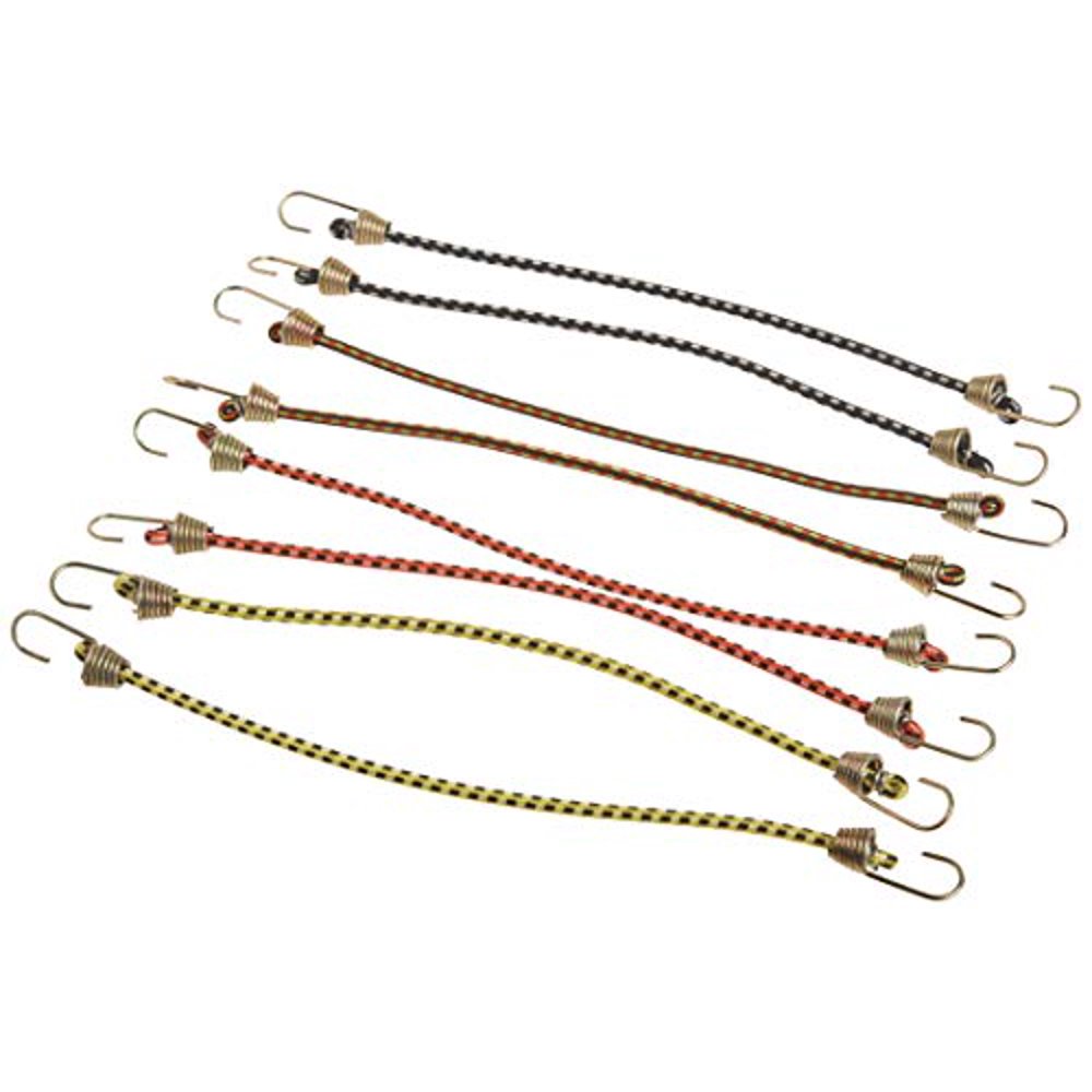 KEEPER (06052 10" Mini Bungee Cord, (Pack of 8)