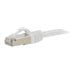 C2G 12ft Cat6 Snagless Shielded (STP)Ethernet Network Patch Cable - White - patch cable - 12 ft - white