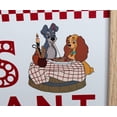 thumbnail image 4 of Póster decorativo de pared plateado con diseño de Buffalo Disney Lady Tramp, 4 of 7