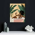 thumbnail image 5 of Nawypu Black Boho Wall Art, African American Boho Wall Art, Boho Black Woman Wall Art,Abstract African American Black Woman Canvas Print Artwork Framed Ready To Hang For Home Bedroom Decor, 5 of 5