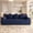 Aged Blue, variant on 71" Sectional Sofa, Modular L-Shaped Cloud Couch with Deep Seat, No Assembly Needed, Corduroy Fabric Loveseat for Living Room Bedroom Apartment, Antique Black