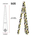 thumbnail image 3 of Yiaed Sunflowers Country Print Men's Ties Silk Business Necktie for Husband Father Valentine's day Father's Day Gift, 3 of 7