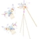 thumbnail image 1 of 3 horquillas vintage con diseño de mariposas para el pelo, accesorios para el pelo para mujer., 1 of 7